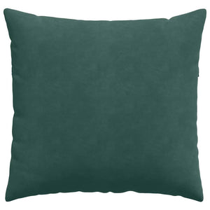 Cuscini da Divano 2 pz-Set di 2 Cuscini per Sofa Verde Scuro 45 x 45 cm Tessuto in Cords 769550
