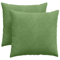Cuscini da Divano 2 pcs Verde chiaro 45 x 45 cm 42013931
