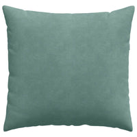 Cuscini da Divano 2 pz-Set di 2 Cuscini per Sofa Verde Mare 45 x 45 cm Tessuto in Cords