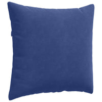 Cuscini da Divano 2 pz-Set di 2 Cuscini per Sofa Blu Polizia 45 x 45 cm Tessuto in Cords