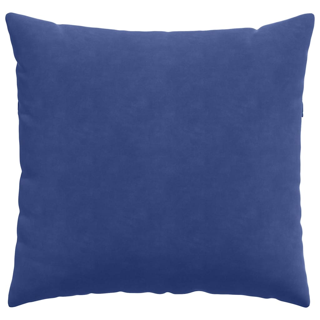Cuscini da Divano 2 pz-Set di 2 Cuscini per Sofa Blu Polizia 45 x 45 cm Tessuto in Cords