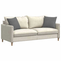 Cuscini da Divano 2 pz-Set di 2 Cuscini per Sofa Grigio scuro 45 x 45 cm Tessuto 850327