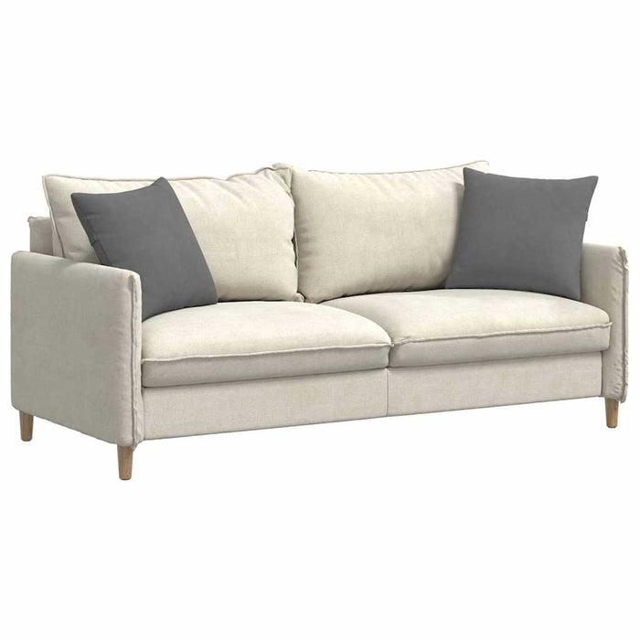 Cuscini da Divano 2 pz-Set di 2 Cuscini per Sofa Grigio scuro 45 x 45 cm Tessuto 850327