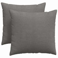 Cuscini da Divano 2 pcs Grigio chiaro 45 x 45 cm 42013946