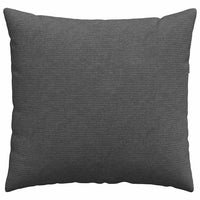 Cuscini da Divano 2 pz-Set di 2 Cuscini per Sofa Grigio scuro 45 x 45 cm 778098