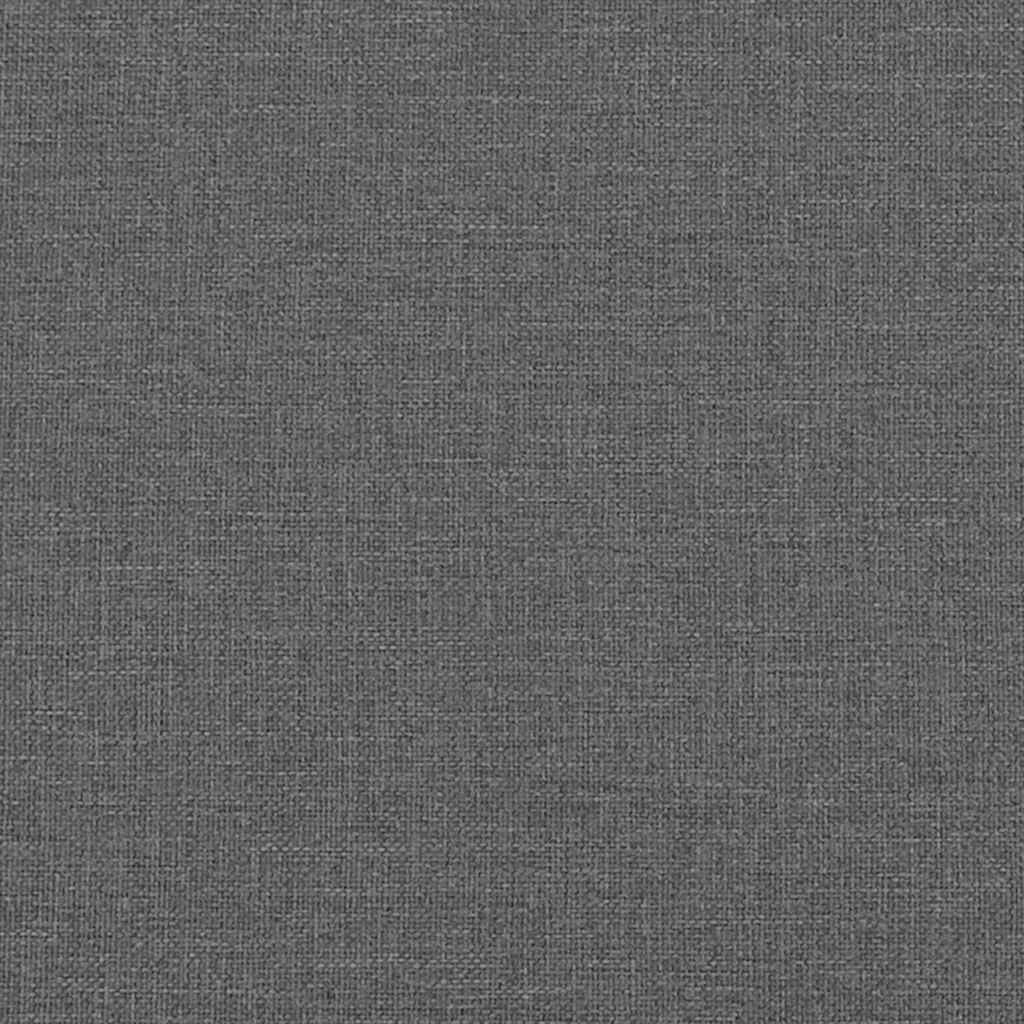 Cuscini da Divano 2 pz-Set di 2 Cuscini per Sofa Grigio scuro 50 x 50 cm Tessuto 369272