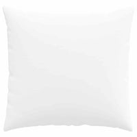 Cuscini da Divano 2 pz-Set di 2 Cuscini per Sofa Bianco 50 x 50 cm Tessuto