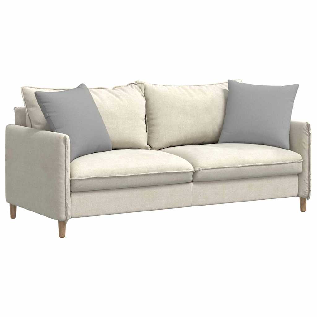 Cuscini da Divano 2 pz-Set di 2 Cuscini per Sofa Grigio Nuvola 50 x 50 cm Tessuto