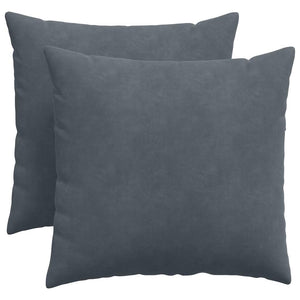 Cuscini da Divano 2 pcs Grigio scuro 50 x 50 cm 42013972