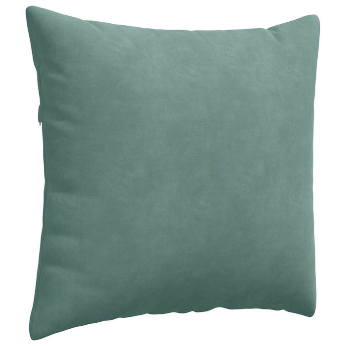 Cuscini da Divano 2 pz-Set di 2 Cuscini per Sofa Verde Mare 50 x 50 cm Tessuto in Cords
