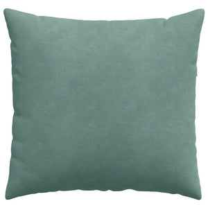 Cuscini da Divano 2 pz-Set di 2 Cuscini per Sofa Verde Mare 50 x 50 cm Tessuto in Cords