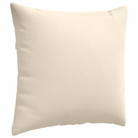 Cuscini da Divano 2 pz-Set di 2 Cuscini per Sofa Beige 50 x 50 cm Tessuto
