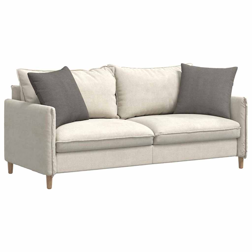 Cuscini da Divano 2 pz-Set di 2 Cuscini per Sofa Grigio chiaro 50 x 50 cm 259530