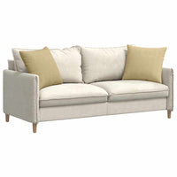 Cuscini da Divano 2 pz-Set di 2 Cuscini per Sofa Grigio Verde 50 x 50 cm