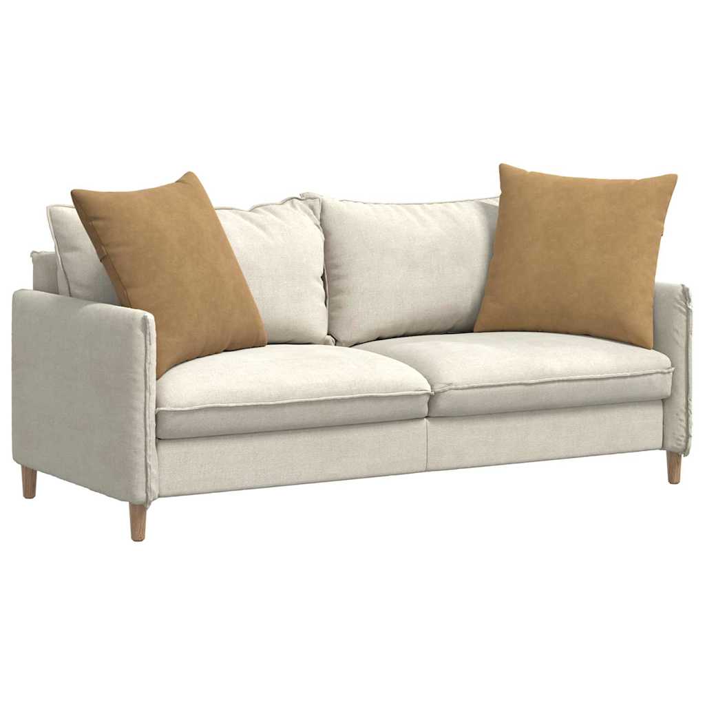 Cuscini da Divano 2 pz-Set di 2 Cuscini per Sofa Marrone 60 x 60 cm Tessuto in Cords