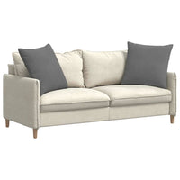 Cuscini da Divano 2 pz-Set di 2 Cuscini per Sofa Grigio scuro 60 x 60 cm Tessuto 933972