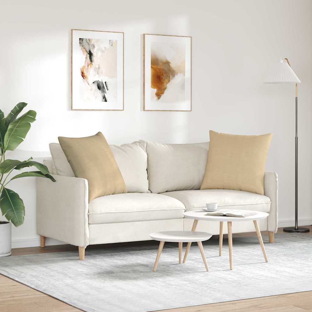 Cuscini da Divano 2 pcs Grigio Verde 60 x 60 cm 42014036