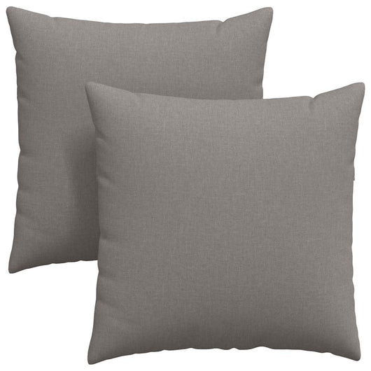 Cuscini da Divano 2 pz-Set di 2 Cuscini per Sofa Talpa 80 x 80 cm Tessuto 262674