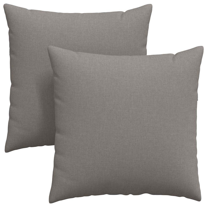 Cuscini da Divano 2 pz-Set di 2 Cuscini per Sofa Talpa 80 x 80 cm Tessuto 262674