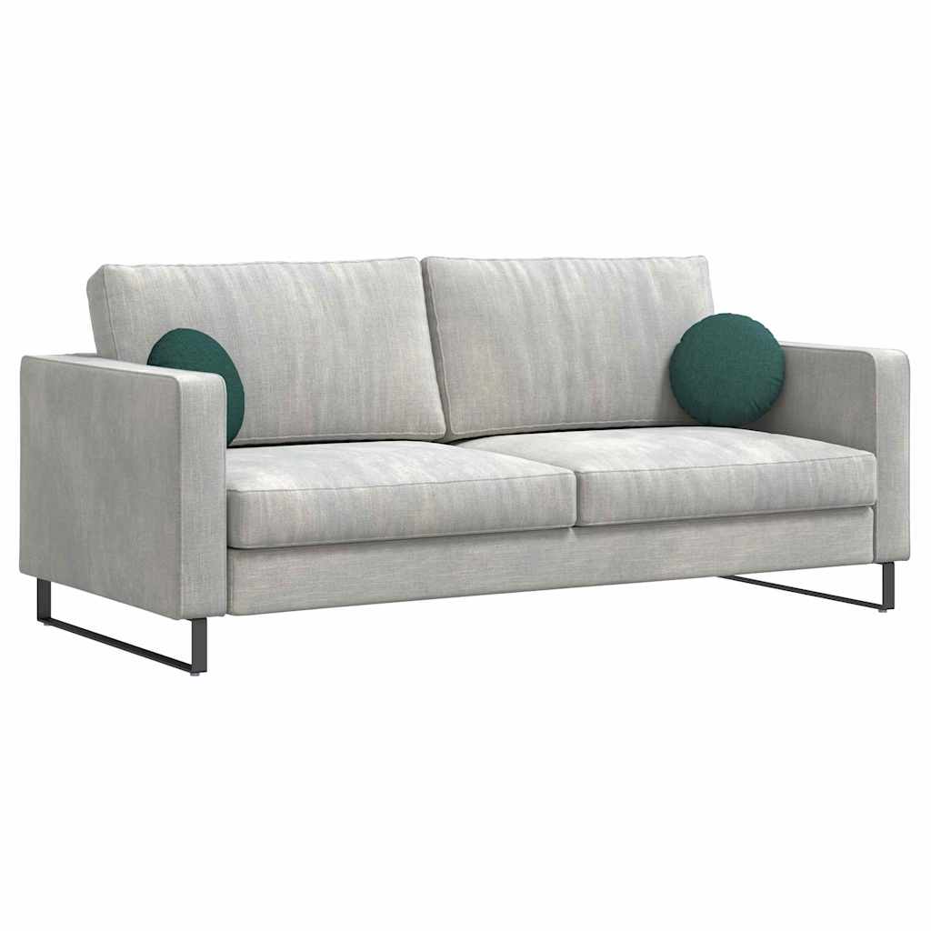 Cuscini per Seduta 2 pcs Verde Scuro Ø30 x 13 cm Tessuto 42014088