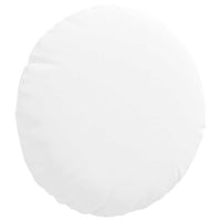 Cuscini per Seduta 2 pcs Bianco Ø30 x 13 cm Tessuto 42014094