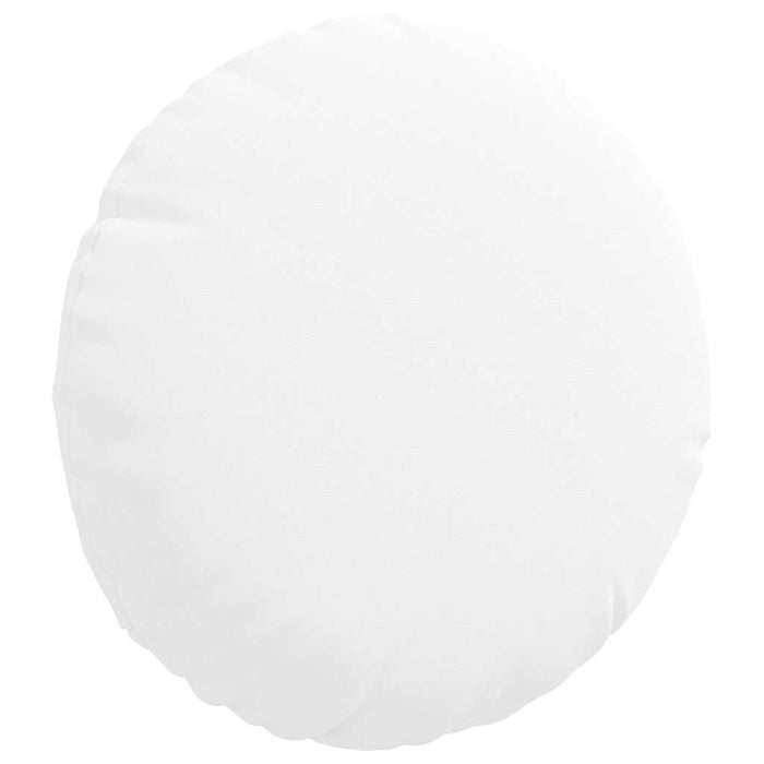 Cuscini per Seduta 2 pcs Bianco Ø30 x 13 cm Tessuto 42014094