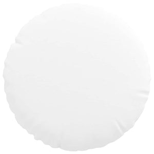 Cuscini per Seduta 2 pcs Bianco Ø30 x 13 cm Tessuto 42014094