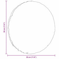 Cuscini per Seduta 2 pcs Rosso Ø30 x 13 cm Tessuto 42014095