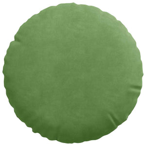 Cuscini per Seduta 2 pcs Verde chiaro Ø 40 x 13 cm Velluto 42014103