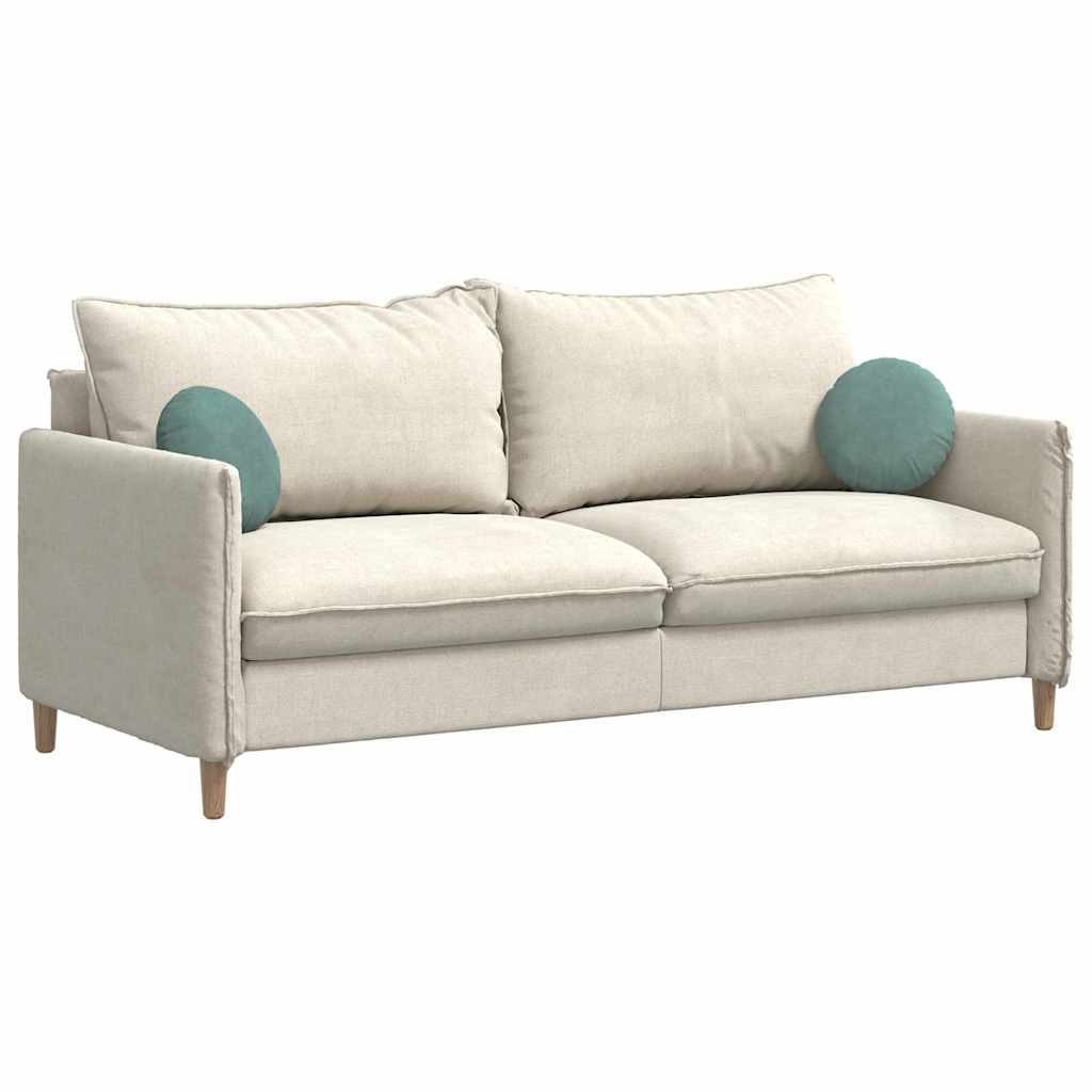 Cuscini per Seduta 2 pcs Verde Mare Ø 40 x 13 cm Velluto 42014110