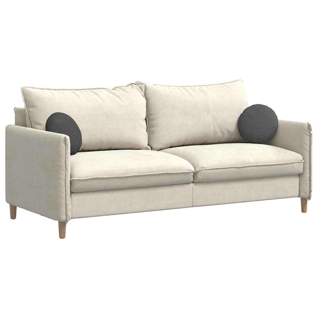 Cuscini per Seduta 2 pcs Grigio scuro Ø 30 cm Tessuto in Cords 42014113