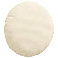 Cuscini per Seduta 2 pcs Crema Ø 30 cm Tessuto in Cords 42014114