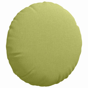 Cuscini per Seduta 2 pcs Verde chiaro Ø40 x 13 cm Tessuto 42014130