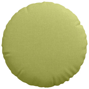 Cuscini per Seduta 2 pcs Verde chiaro Ø40 x 13 cm Tessuto 42014130