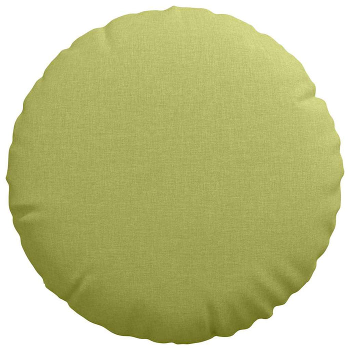 Cuscini per Seduta 2 pcs Verde chiaro Ø40 x 13 cm Tessuto 42014130