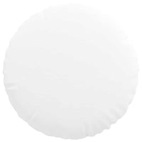 Cuscini per Seduta 2 pcs Bianco Ø40 x 13 cm Tessuto 42014131