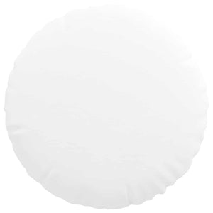 Cuscini per Seduta 2 pcs Bianco Ø40 x 13 cm Tessuto 42014131