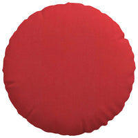 Cuscini per Seduta 2 pcs Rosso Ø40 x 13 cm Tessuto 42014132
