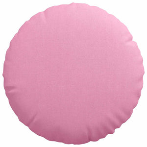 Cuscini per Seduta 2 pcs Rosa Ø40 x 13 cm Tessuto 42014135