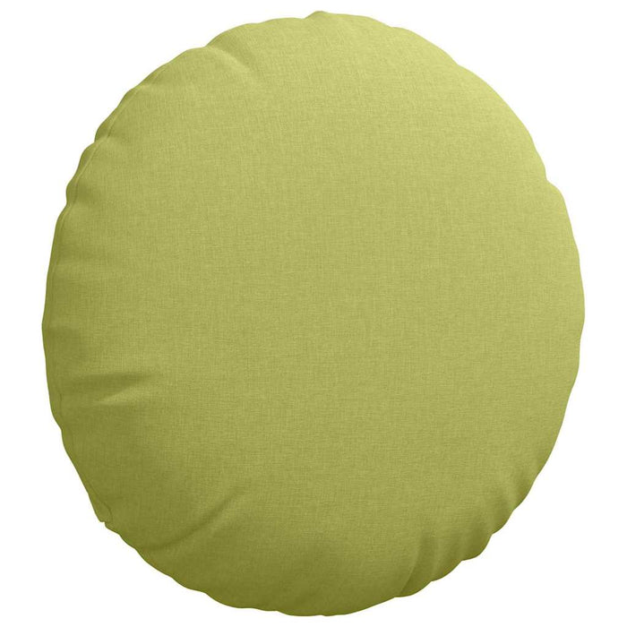 Cuscini per Seduta 2 pcs Verde chiaro Ø50 x 19 cm Tessuto 42014167