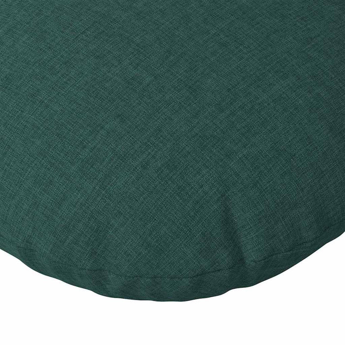 Cuscini per Seduta 2 pcs Verde Scuro Ø60 x 21 cm Tessuto 42014199