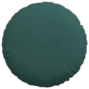 Cuscini per Seduta 2 pcs Verde Scuro Ø60 x 21 cm Tessuto 42014199