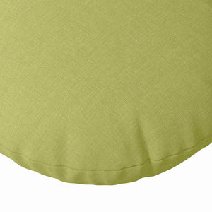Cuscini per Seduta 2 pcs Verde chiaro Ø60 x 21 cm Tessuto 42014204