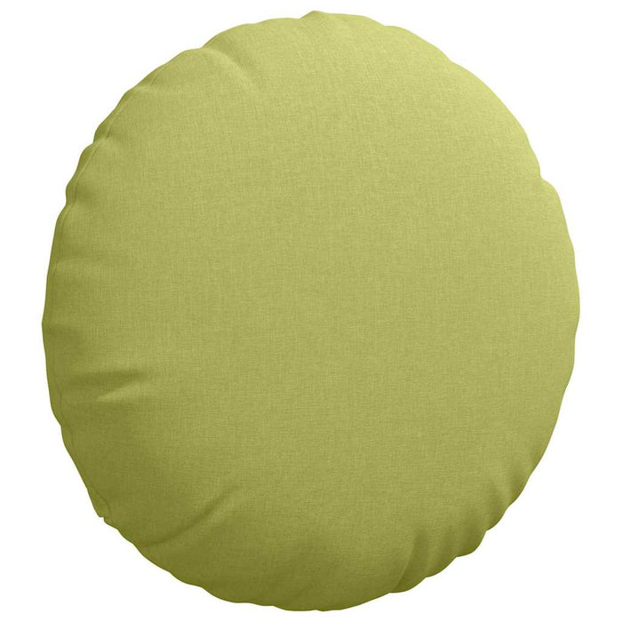 Cuscini per Seduta 2 pcs Verde chiaro Ø60 x 21 cm Tessuto 42014204