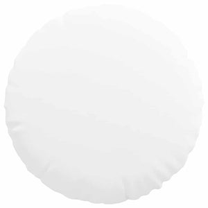 Cuscini per Seduta 2 pcs Bianco Ø60 x 21 cm Tessuto 42014205