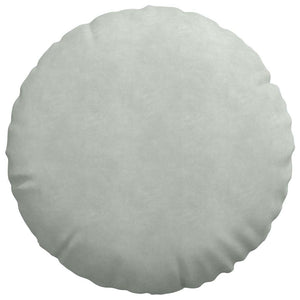 Cuscini per Seduta 2 pcs Grigio chiaro Ø 40 x 13 cm Velluto 42014211