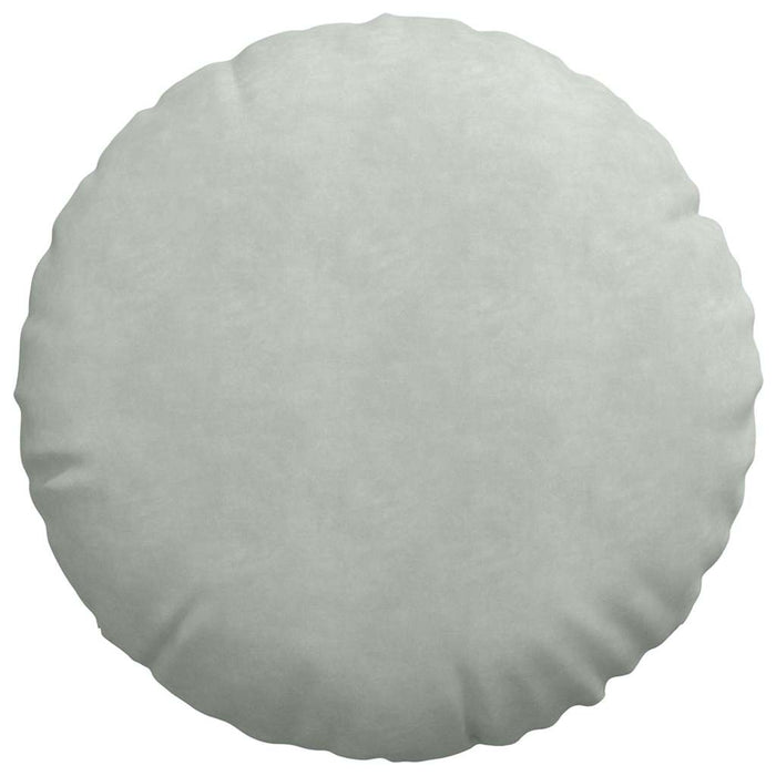 Cuscini per Seduta 2 pcs Grigio chiaro Ø 40 x 13 cm Velluto 42014211