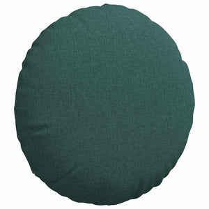 Cuscini per Seduta 2 pcs Verde Scuro Ø80 x 29 cm Tessuto 42014236