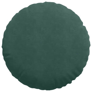 Cuscini per Seduta 2 pcs Verde Scuro Ø80 x 29 cm Velluto 42014250