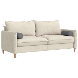 Cuscini a rullo 2 pcs Grigio scuro Ø 15 x 40 cm Tessuto 42014269